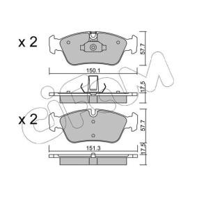 Acquista Kit pastiglie freni da CIFAM 822-260-0 a buon mercato per soli 79,64 €