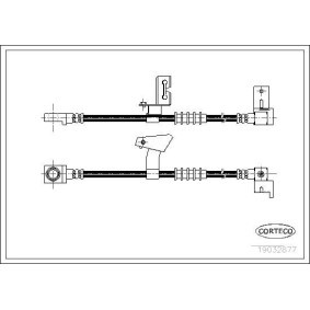 Comprar Latiguillo de freno de CORTECO 19032877 a bajo precio de 27,46 €