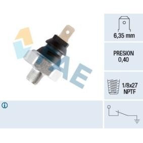 Achetez des Capteur de pression d'huile FAE 11280 à prix pour 7,28 €