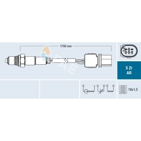 Achetez des Capteur de pression d'huile FAE 12960 à prix pour 9,88 €