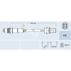 Compre Sensor, temperatura do líquido de refrigeração da FAE 31480 a um preço baixo por 10,65 €
