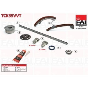 Acquista Kit catena distribuzione da FAI AutoParts TCK35VVT a buon mercato per soli 333,26 €