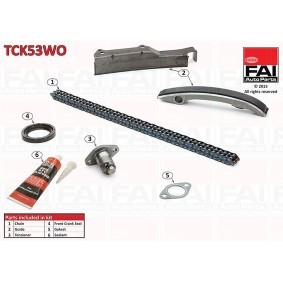 Achetez des Kit de chaîne de distribution FAI AutoParts TCK53WO à prix pour 163,25 €