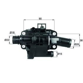 Osta Termostaatti, jäähdytysneste MAHLE ORIGINAL:llä TH 41 83 edullisesti hintaan 62,72 €