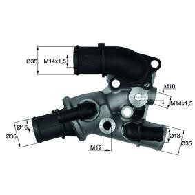 Osta Termostaatti, jäähdytysneste MAHLE ORIGINAL:llä TI 111 80D edullisesti hintaan 78,46 €