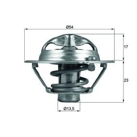Achetez des Thermostat d'eau MAHLE ORIGINAL TX 118 82D à prix pour 26,62 €