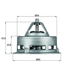 Achetez des Thermostat d'eau MAHLE ORIGINAL TX 2 79 à prix pour 43,59 €