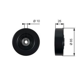 Compre Polia de desvio / de guia, correia trapezoidal estriada da GATES T36440 a um preço baixo por 48,21 €