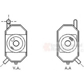 Kjøp Oljekjøler, motorolje av VAN WEZEL 40003272 til den lave prisen 6108,17 NOK