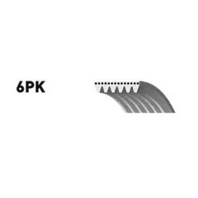 Comprar Correa trapecial poli V de GATES 6PK1835 a bajo precio de 18,50 €