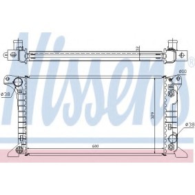 Acquista Radiatore motore da NISSENS 62367A a buon mercato per soli 165,18 €
