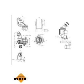 Dichtungsvollsatz, Motor von NRF günstig für 98,09 €