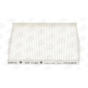 Compre Filtro, ar do habitáculo da CHAMPION CCF0369 a um preço baixo por 9,91 €
