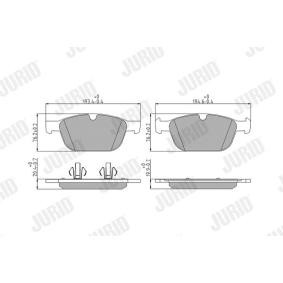 Acquista Kit pastiglie freni da JURID 573293J a buon mercato per soli 51,07 €