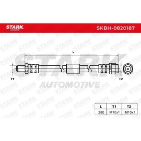 Compre Latiguillos de freno de STARK online para Clase C T-modell (S202) a precios moderados