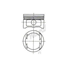 Achetez des Piston NÜRAL 87-287507-40 à prix pour 238,45 €