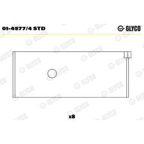 Acquista Bronzina di biella da GLYCO 01-4577/4 STD a buon mercato per soli 27,50 €