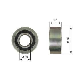 Compre Polia de desvio / de guia, correia trapezoidal estriada da GATES T36139 a um preço baixo por 96,74 €