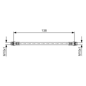 Comprar Latiguillo de freno de BOSCH 1 987 481 625 a bajo precio de 17,83 €