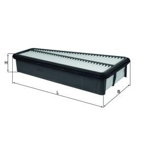 Kjøp Luftfilter av MAHLE ORIGINAL LX 3771 til den lave prisen 260,13 NOK