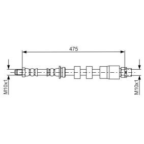 Compre Tubo flexível de travão da BOSCH 1 987 481 678 a um preço baixo por 24,53 €