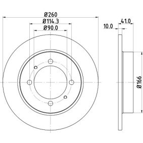 Kjøp Radiator, motorkjøling av HELLA 8MK 376 735-361 til den lave prisen 1979,13 NOK