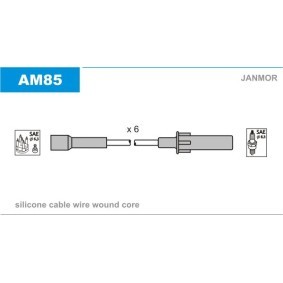 Compre Jogo de cabos de ignição da JANMOR AM85 a um preço baixo por 45,97 €