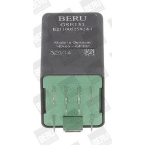 Achetez des Appareil de commande, temps de préchauffage BERU GSE151 à prix pour 54,94 €