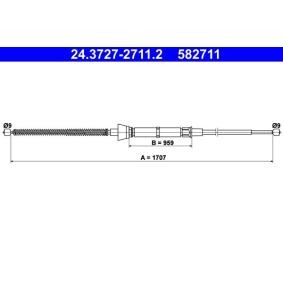 Handbremsseil 24.3727-2711.2