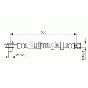 Comprar Latiguillo de freno de BOSCH 1 987 481 694 a bajo precio de 35,63 €