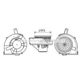 Gebläsemotor ST8046 von PRASCO günstig für 217,43 € online kaufen