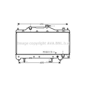 Achetez des Radiateur du moteur PRASCO TOA2285 à prix pour 170,52 €