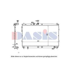 Achetez des Radiateur du moteur AKS DASIS 510167N à prix pour 120,99 €
