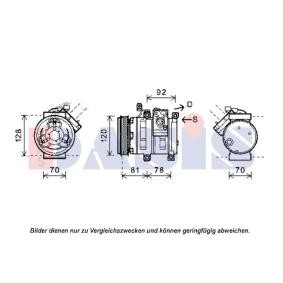 Achetez des Compresseur de climatisation AKS DASIS 851935N à prix pour 446,13 €