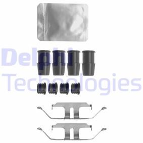 Compre Kit de acessórios, pastilhas de travão da DELPHI LX0636 a um preço baixo por 14,55 €