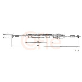 Acquista Cavo frizione da COFLE 1702.1 a buon mercato per soli 15,51 €