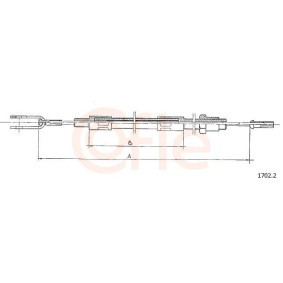 Acquista Cavo frizione da COFLE 1702.2 a buon mercato per soli 11,26 €