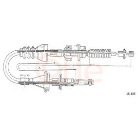 Acquista Cavo frizione da COFLE 18.155 a buon mercato per soli 15,55 €
