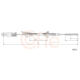 Acquista Cavo frizione da COFLE 322.8 a buon mercato per soli 12,49 €