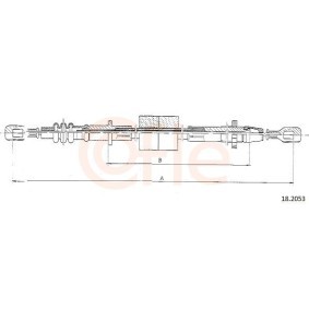 Acquista Cavo frizione da COFLE 18.2053 a buon mercato per soli 13,19 €