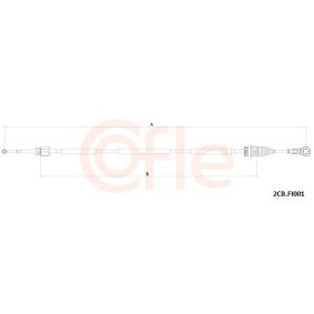 Acquista Cavo frizione da COFLE 11.2971 a buon mercato per soli 15,91 €