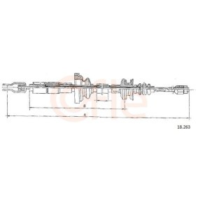 Acquista Cavo frizione da COFLE 18.263 a buon mercato per soli 14,58 €