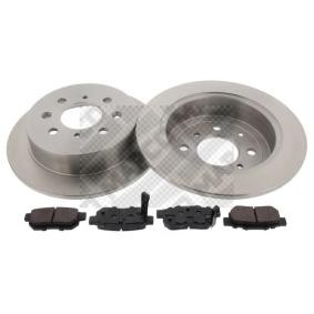 Comprar Kit de discos de freno y pastillas de MAPCO 47608 a bajo precio de 64,82 €