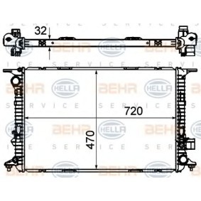 Acquista Radiatore motore da HELLA 8MK 376 750-314 a buon mercato per soli 209,25 €