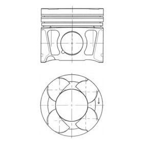 Achetez des Piston KOLBENSCHMIDT 41070620 à prix pour 105,12 €