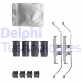 Compre Kit de acessórios, pastilhas de travão da DELPHI LX0635 a um preço baixo por 20,46 €