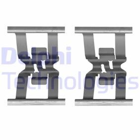 Compre Kit de acessórios, pastilhas de travão da DELPHI LX0641 a um preço baixo por 9,35 €