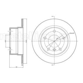 Acquista Disco freno da METELLI 23-0783C a buon mercato per soli 28,31 €