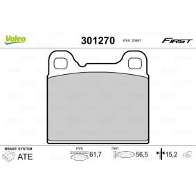 Acquista Kit pastiglie freni da VALEO 301270 a buon mercato per soli 16,72 €