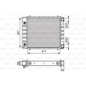 Kjøp Radiator, motorkjøling av VALEO 701546 til den lave prisen 8863,60 NOK